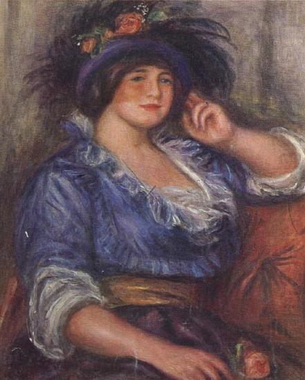 Pierre Renoir Young Girl with a Rose (Mme Colonna Romano) china oil painting image